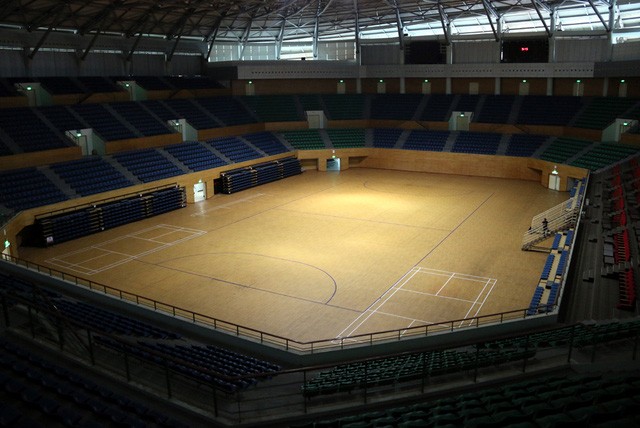 Mục sở thị cung thể thao gần 100.000m2 'biến thành' bệnh viện dã chiến ở Đà Nẵng - 1 Mục sở thị cung thể thao gần 100.000m2 'biến thành' bệnh viện dã chiến ở Đà Nẵng - 1