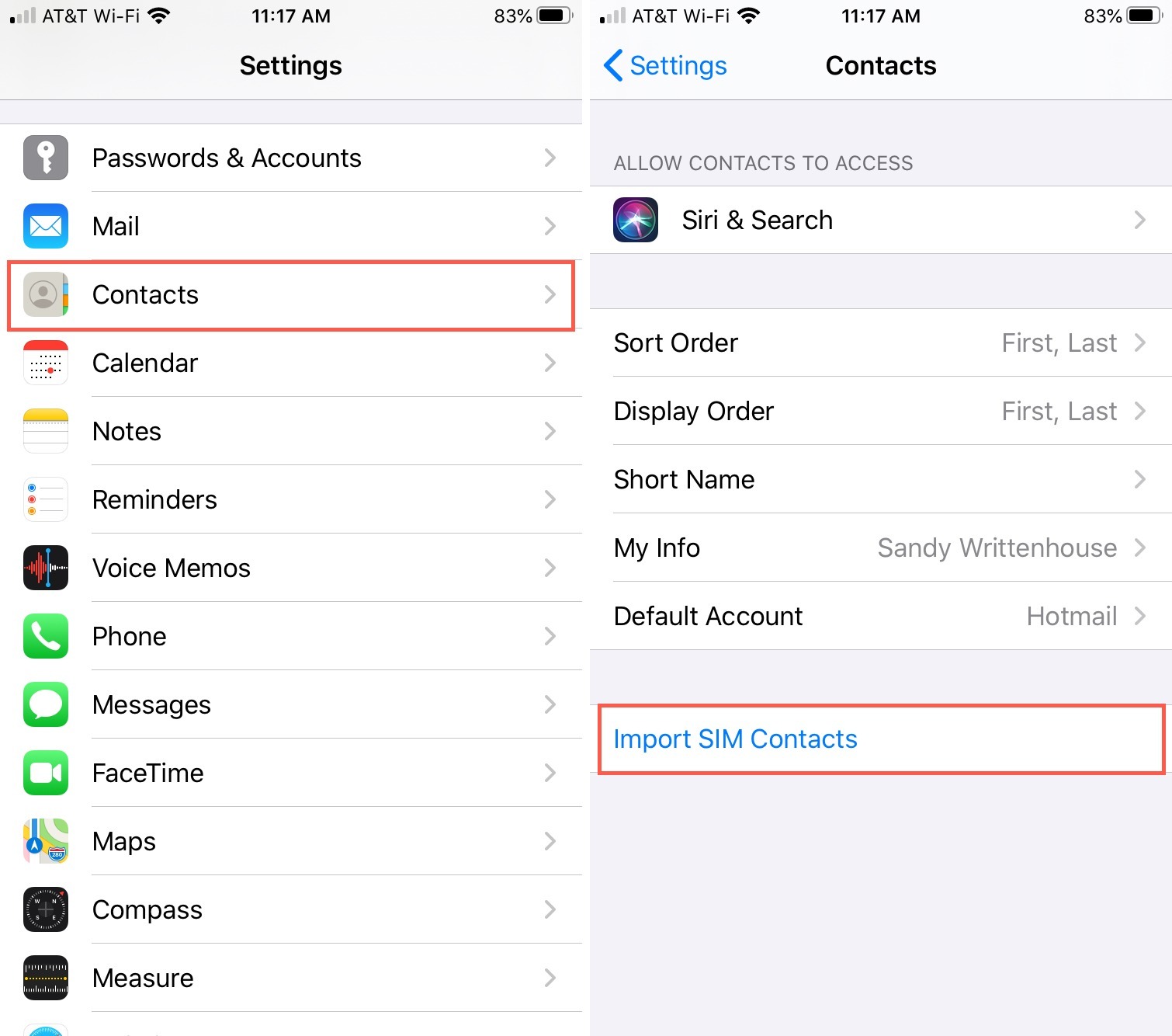 Cách chuyển danh bạ từ thẻ SIM điện thoại sang iPhone - 1 Cách chuyển danh bạ từ thẻ SIM điện thoại sang iPhone - 1