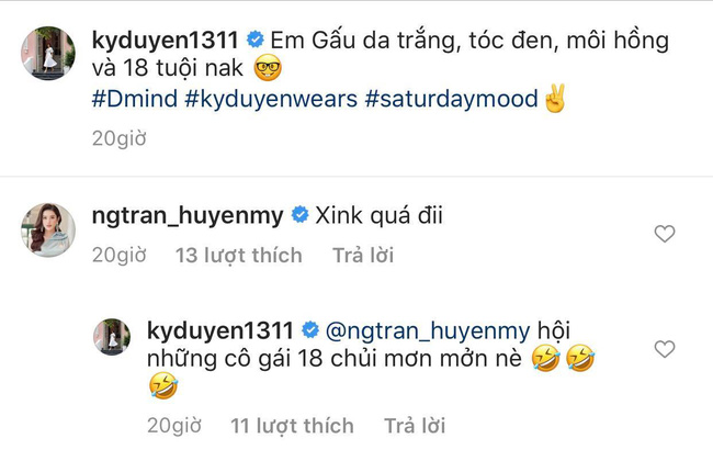 Huyền My và Kỳ Duyên cùng có động thái cho thấy mối quan hệ thật sau tin đồn 'bằng mặt không bằng lòng' - 1 Huyền My và Kỳ Duyên cùng có động thái cho thấy mối quan hệ thật sau tin đồn 'bằng mặt không bằng lòng' - 1