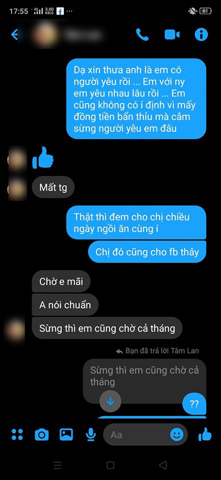 Gã biến thái dụ dỗ nữ sinh 17 tuổi: 'Cho em 500.000 đồng để đi chơi với anh', tăng giá lên 1 triệu vẫn không thành bèn quay sang giảng đạo lý - 5 Gã biến thái dụ dỗ nữ sinh 17 tuổi: 'Cho em 500.000 đồng để đi chơi với anh', tăng giá lên 1 triệu vẫn không thành bèn quay sang giảng đạo lý - 5