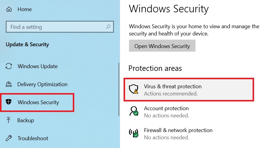 Hướng dẫn đặc cách file/thư mục khỏi bị quét bởi Windows Defender - 1 Hướng dẫn đặc cách file/thư mục khỏi bị quét bởi Windows Defender - 1