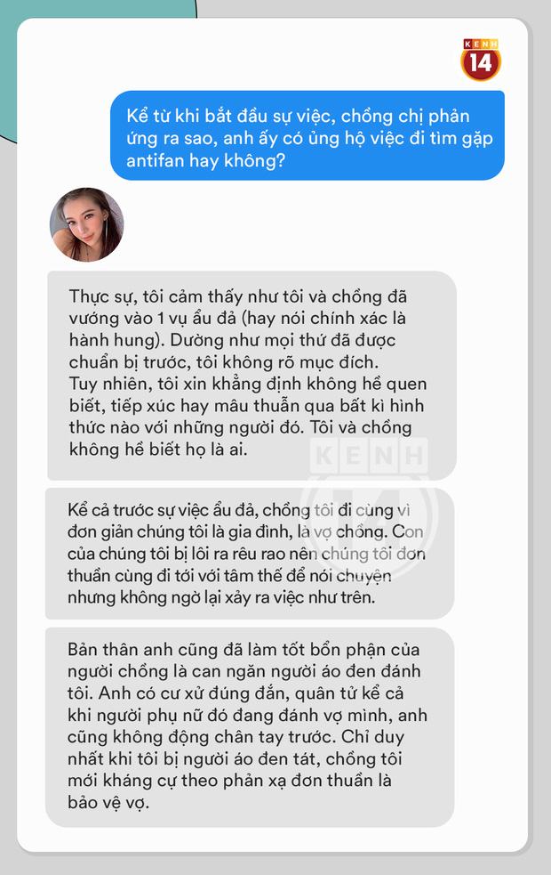 Phỏng vấn nóng Lưu Đê Ly về vụ ẩu đả ở Hàng Buồm: 'Vợ chồng tôi đã vướng phải vụ hành hung được chuẩn bị kỹ càng từ trước' - 6 Phỏng vấn nóng Lưu Đê Ly về vụ ẩu đả ở Hàng Buồm: 'Vợ chồng tôi đã vướng phải vụ hành hung được chuẩn bị kỹ càng từ trước' - 6