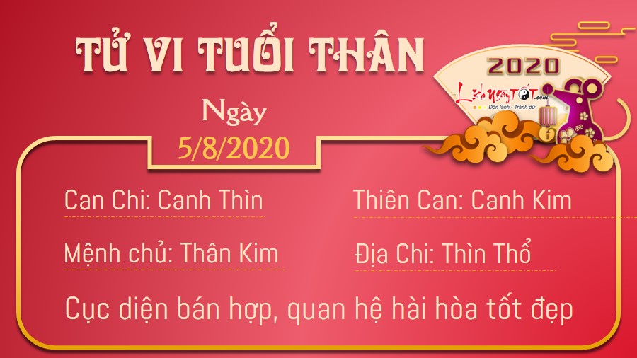 Tử vi thứ 4 ngày 05/08/2020 của 12 con giáp: Dần có tin vui tài lộc, Dậu mất tiền - 8 Tử vi thứ 4 ngày 05/08/2020 của 12 con giáp: Dần có tin vui tài lộc, Dậu mất tiền - 8