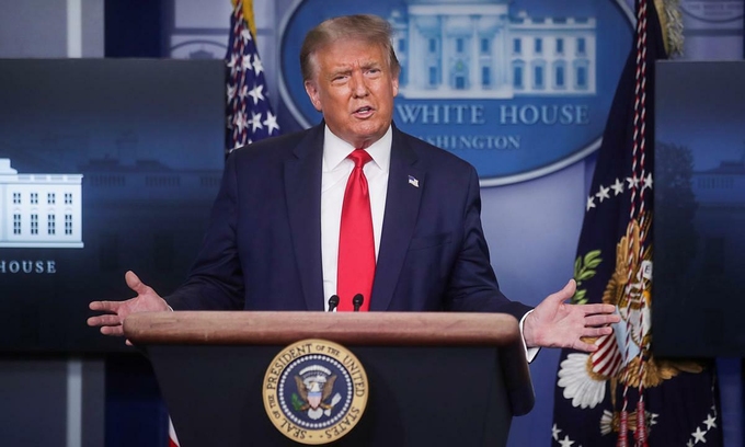 Facebook gỡ bài của TT Trump do chứa thông tin sai lệch về Covid-19 Facebook gỡ bài của TT Trump do chứa thông tin sai lệch về Covid-19