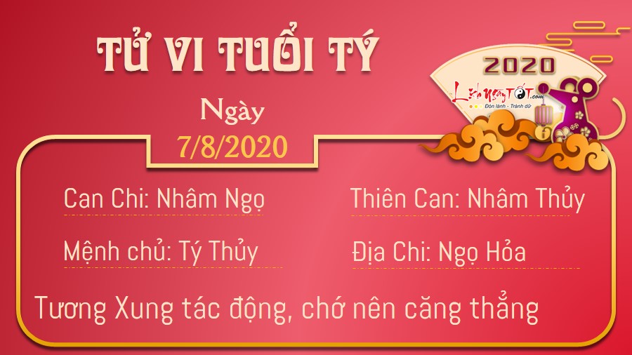 Tử vi thứ 6 ngày 07/08/2020 của 12 con giáp: Dậu được đánh giá cao, Mão cẩn thận chi tiêu Tử vi thứ 6 ngày 07/08/2020 của 12 con giáp: Dậu được đánh giá cao, Mão cẩn thận chi tiêu