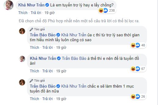 BB Trần gây choáng với loạt tiêu chí tuyển trợ lý 'khó đỡ': Body vạm vỡ, lực lưỡng, ngọt thịt chắc xương, không ăn mặc quá kín đáo - 7 BB Trần gây choáng với loạt tiêu chí tuyển trợ lý 'khó đỡ': Body vạm vỡ, lực lưỡng, ngọt thịt chắc xương, không ăn mặc quá kín đáo - 7
