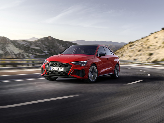 Ra mắt Audi S3 mới: Bản A3 mạnh nhất với 306 mã lực, 0-100 km/h trong 4,8 giây - 3 Ra mắt Audi S3 mới: Bản A3 mạnh nhất với 306 mã lực, 0-100 km/h trong 4,8 giây - 3