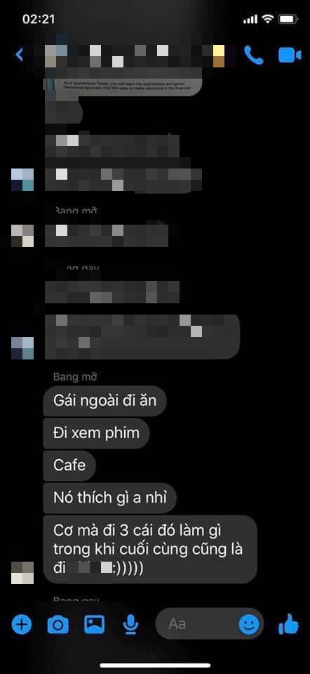 Khoe 'chiến tích' săn gái trên Tinder, nam thanh niên bị bóc phốt khắp MXH, khủng khiếp nhất là suy nghĩ ấu dâm 'học sinh cấp 1' đồi bại - 11 Khoe 'chiến tích' săn gái trên Tinder, nam thanh niên bị bóc phốt khắp MXH, khủng khiếp nhất là suy nghĩ ấu dâm 'học sinh cấp 1' đồi bại - 11