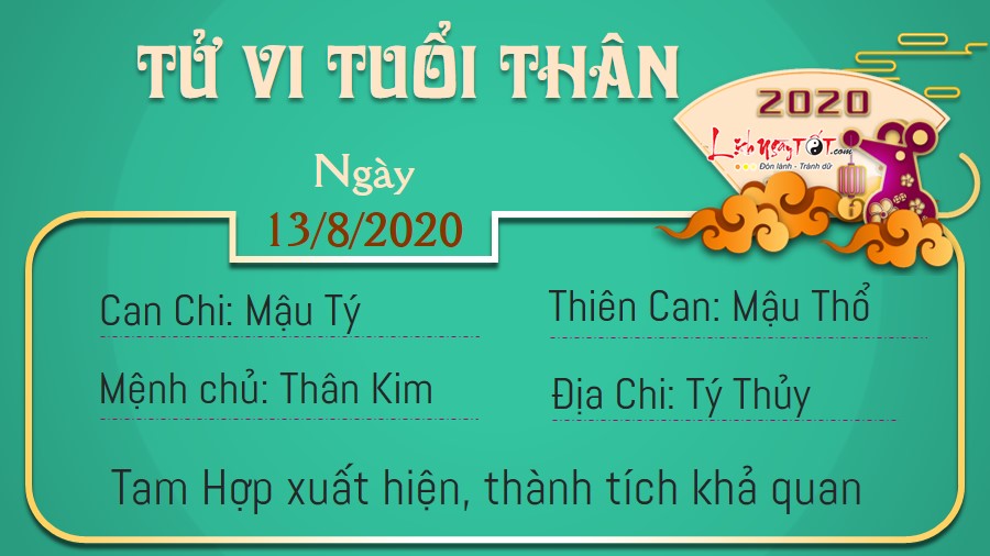 Tử vi thứ 5 ngày 13/08/2020 của 12 con giáp: Hợi phát tài, Dậu ủ ê - 8 Tử vi thứ 5 ngày 13/08/2020 của 12 con giáp: Hợi phát tài, Dậu ủ ê - 8