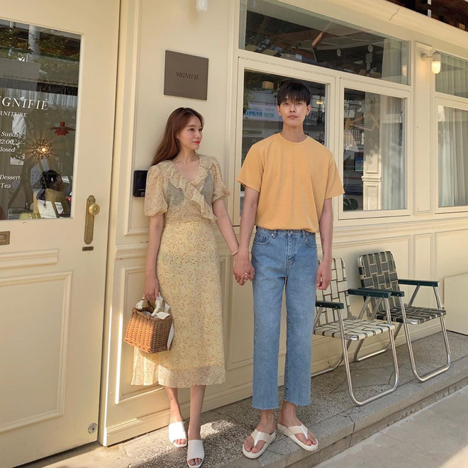 4 chiêu diện đồ đôi xịn mê couple Hàn mách nước cho bạn, ai đang 'ế' cũng nên xem qua vì sau này dễ sẽ cần đến - 14 4 chiêu diện đồ đôi xịn mê couple Hàn mách nước cho bạn, ai đang 'ế' cũng nên xem qua vì sau này dễ sẽ cần đến - 14