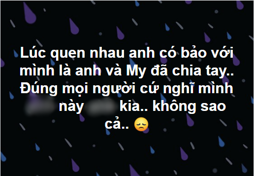 Lộ diện tài khoản FB tự nhận là 'tiểu tam' cặp kè với chồng Âu Hà My lên tiếng thanh minh sau lùm xùm bị bắt ghen tại nhà - 4 Lộ diện tài khoản FB tự nhận là 'tiểu tam' cặp kè với chồng Âu Hà My lên tiếng thanh minh sau lùm xùm bị bắt ghen tại nhà - 4