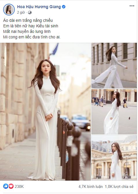 Hương Giang gây thương nhớ với loạt ảnh mặc áo dài ở trời Tây, khoe sắc vóc đỉnh cao bất chấp ồn ào tình ái Hương Giang gây thương nhớ với loạt ảnh mặc áo dài ở trời Tây, khoe sắc vóc đỉnh cao bất chấp ồn ào tình ái