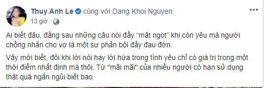 Bà xã Đăng Khôi tán dương cách đánh ghen của Âu Hà My, khẳng định: 'Món đồ chơi cũ thì nhường lại cho người khác vậy' - 1 Bà xã Đăng Khôi tán dương cách đánh ghen của Âu Hà My, khẳng định: 'Món đồ chơi cũ thì nhường lại cho người khác vậy' - 1