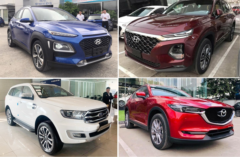TOP 5 xe SUV và Crossover bán chạy nhất tháng 7 TOP 5 xe SUV và Crossover bán chạy nhất tháng 7