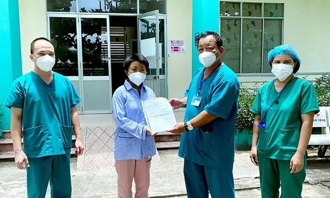 Thêm 10 bệnh nhân Đà Nẵng khỏi Covid-19 Thêm 10 bệnh nhân Đà Nẵng khỏi Covid-19