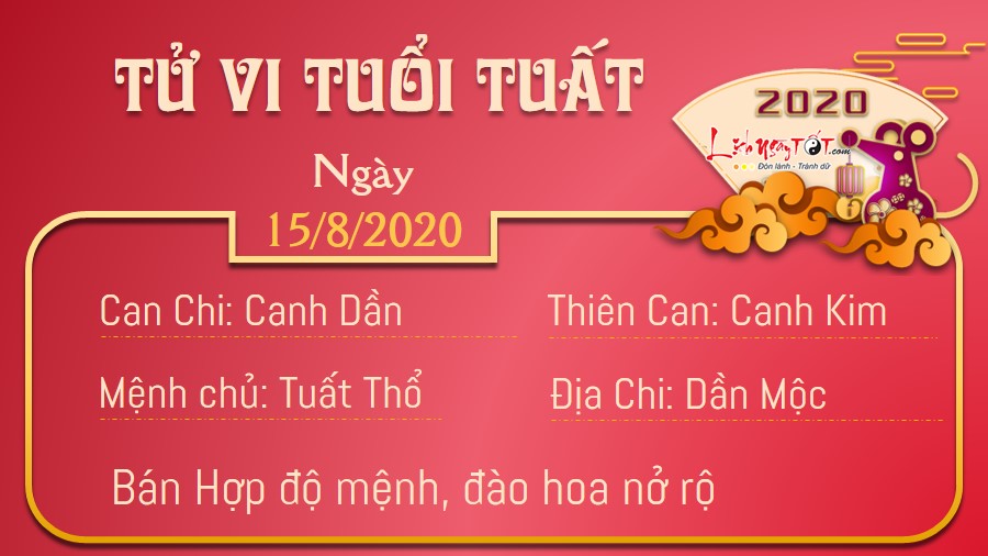 Tử vi thứ 7 ngày 15/08/2020 của 12 con giáp: Dậu mất tiền, Dần có lộc - 10 Tử vi thứ 7 ngày 15/08/2020 của 12 con giáp: Dậu mất tiền, Dần có lộc - 10
