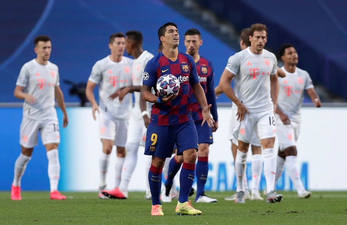 Hàng công thi nhau nổ súng, Bayern vùi dập Barca với tỷ số 8-2 kinh hoàng - 1 Hàng công thi nhau nổ súng, Bayern vùi dập Barca với tỷ số 8-2 kinh hoàng - 1