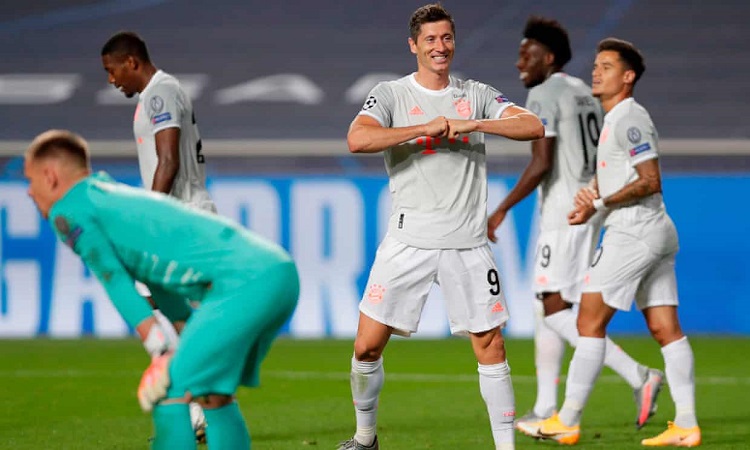 Hàng công thi nhau nổ súng, Bayern vùi dập Barca với tỷ số 8-2 kinh hoàng - 2 Hàng công thi nhau nổ súng, Bayern vùi dập Barca với tỷ số 8-2 kinh hoàng - 2