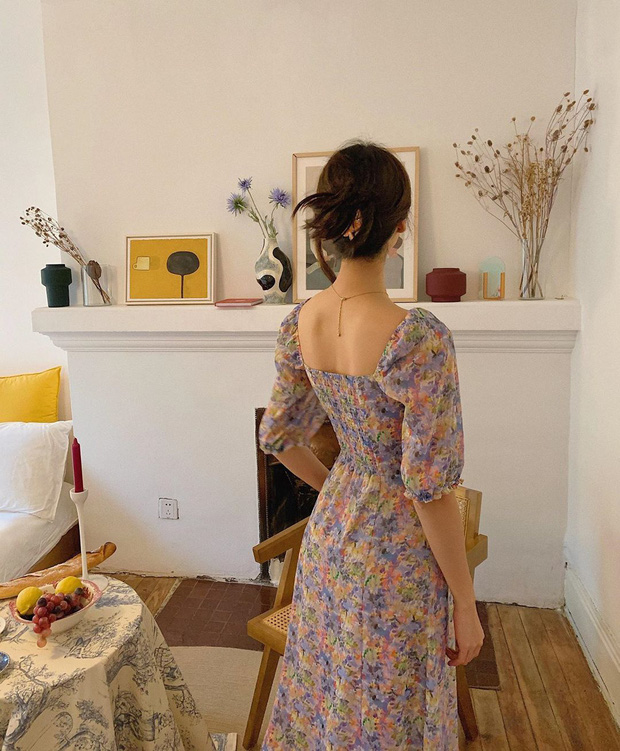 Cứ Thu đến các cô gái Pháp lại diện váy hoa, mặc vừa xinh lại còn siêu thanh lịch - 3 Cứ Thu đến các cô gái Pháp lại diện váy hoa, mặc vừa xinh lại còn siêu thanh lịch - 3