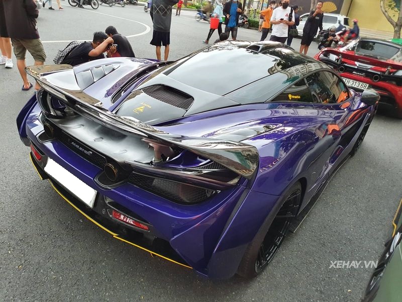 'Mất tích' nhiều tháng, McLaren 720S màu tím duy nhất Việt Nam bất ngờ xuống phố - 2 'Mất tích' nhiều tháng, McLaren 720S màu tím duy nhất Việt Nam bất ngờ xuống phố - 2