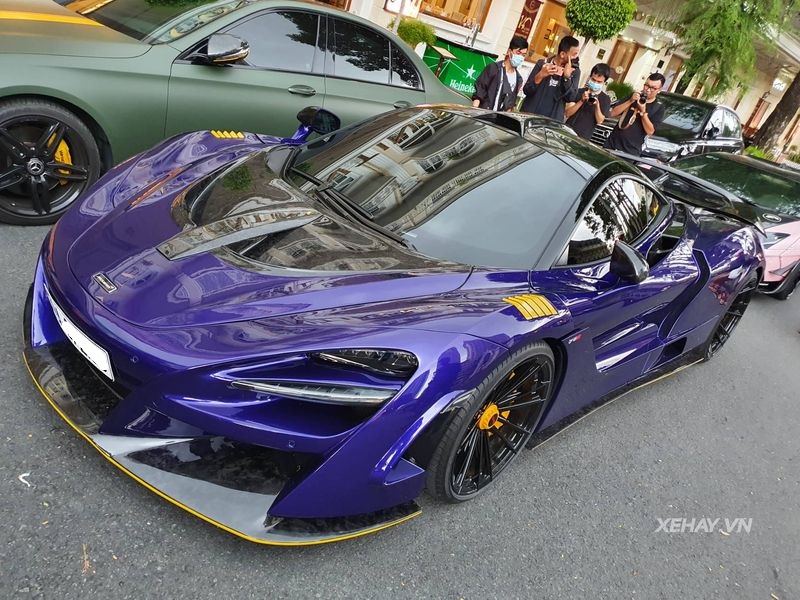 'Mất tích' nhiều tháng, McLaren 720S màu tím duy nhất Việt Nam bất ngờ xuống phố - 3 'Mất tích' nhiều tháng, McLaren 720S màu tím duy nhất Việt Nam bất ngờ xuống phố - 3