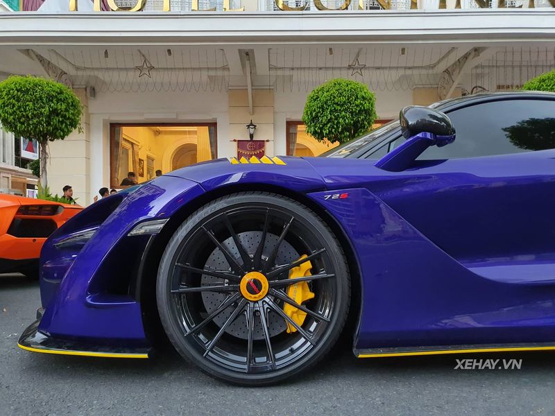 'Mất tích' nhiều tháng, McLaren 720S màu tím duy nhất Việt Nam bất ngờ xuống phố - 4 'Mất tích' nhiều tháng, McLaren 720S màu tím duy nhất Việt Nam bất ngờ xuống phố - 4
