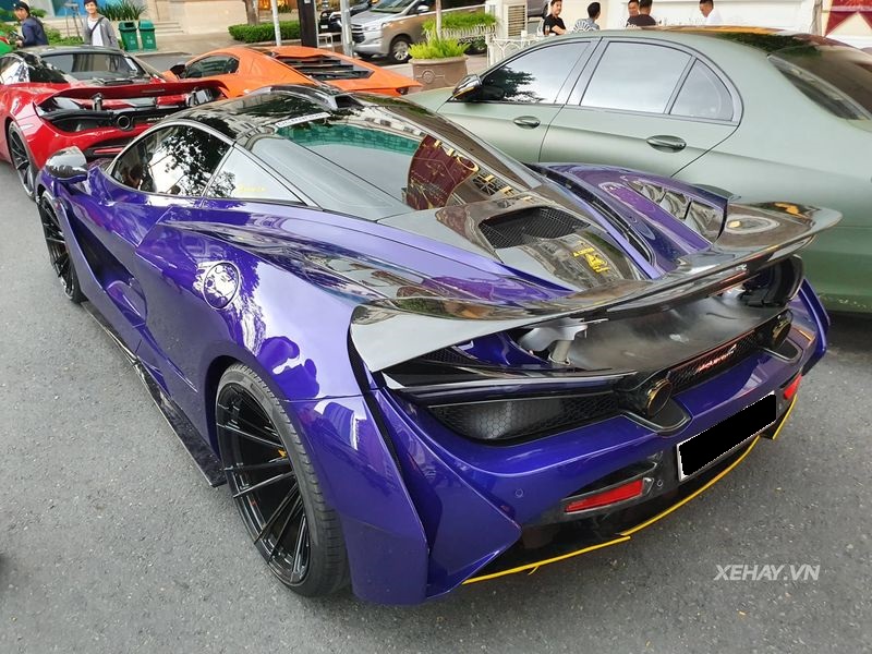 'Mất tích' nhiều tháng, McLaren 720S màu tím duy nhất Việt Nam bất ngờ xuống phố - 5 'Mất tích' nhiều tháng, McLaren 720S màu tím duy nhất Việt Nam bất ngờ xuống phố - 5