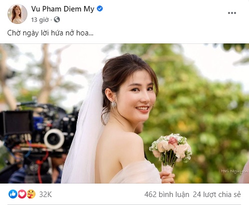 MXH tràn ngập ảnh cưới Nhan Phúc Vinh - Diễm My, 'cô dâu' háo hức tung cả ảnh hậu trường, đáng chú ý nhất là động thái của 'chú rể' - 5 MXH tràn ngập ảnh cưới Nhan Phúc Vinh - Diễm My, 'cô dâu' háo hức tung cả ảnh hậu trường, đáng chú ý nhất là động thái của 'chú rể' - 5