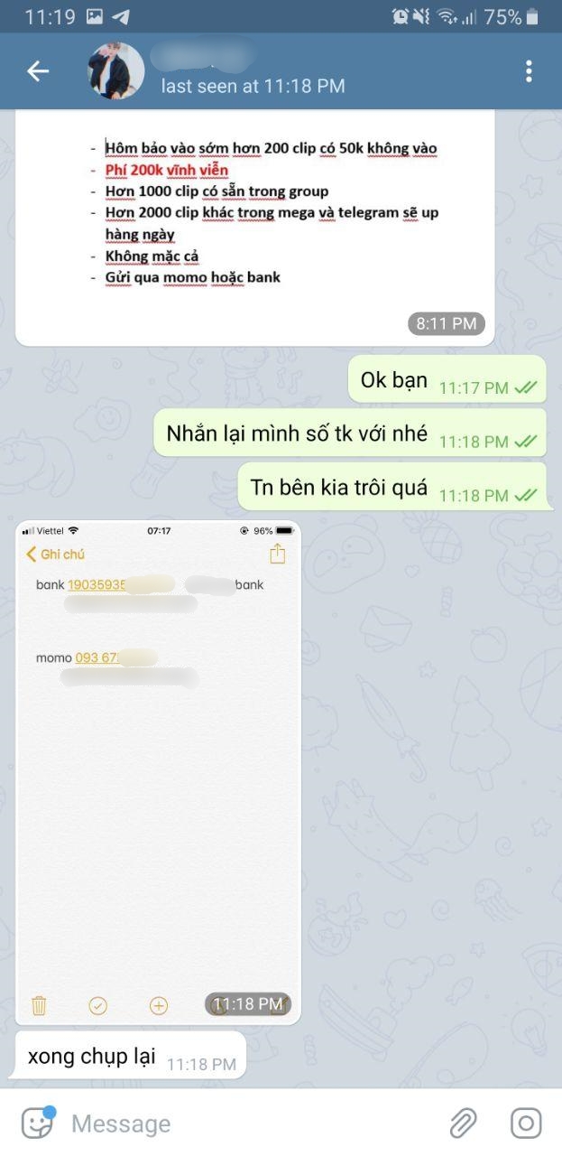 SỐC: Phát hiện phòng chat bí mật chuyên chia sẻ clip khiêu dâm trẻ em thu phí thành viên, đặc biệt có cả trẻ Việt Nam - 3 SỐC: Phát hiện phòng chat bí mật chuyên chia sẻ clip khiêu dâm trẻ em thu phí thành viên, đặc biệt có cả trẻ Việt Nam - 3