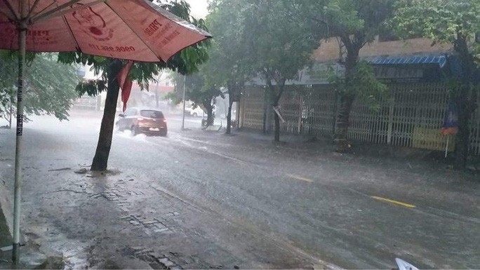 Chùm ảnh trước bão: Đà Nẵng mưa xối xả ngập đường, sấm sét vang trời - 11 Chùm ảnh trước bão: Đà Nẵng mưa xối xả ngập đường, sấm sét vang trời - 11