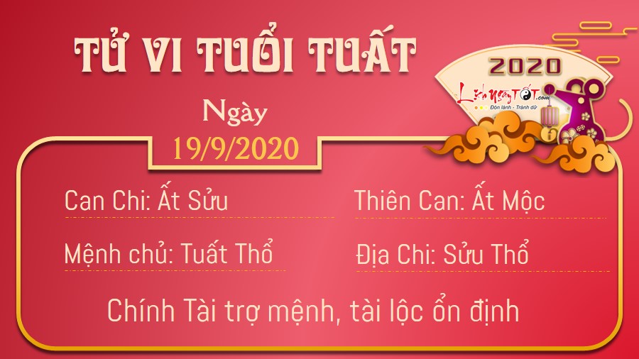 Tử vi thứ 7 ngày 19/09/2020 của 12 con giáp: Dần phá tài, Sửu lộc lá đầy tay - 10 Tử vi thứ 7 ngày 19/09/2020 của 12 con giáp: Dần phá tài, Sửu lộc lá đầy tay - 10
