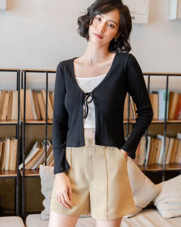 Trời trở gió sắm áo cardigan mỏng là chuẩn bài, diện vừa 'tây' lại không 'phang thời tiết' - 5 Trời trở gió sắm áo cardigan mỏng là chuẩn bài, diện vừa 'tây' lại không 'phang thời tiết' - 5