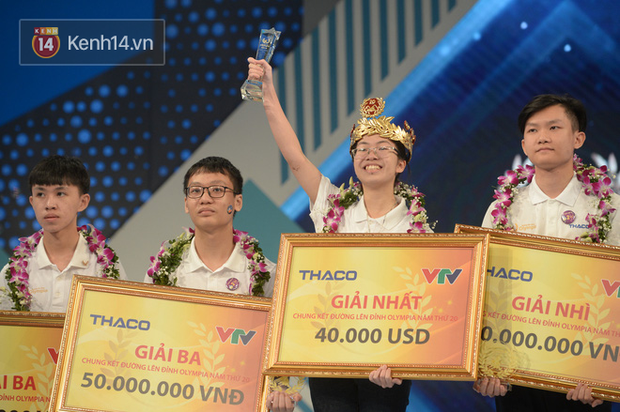 Quán quân nữ sau 9 năm của Olympia: Điểm số cao nhất lịch sử, hàng loạt giải Quốc gia, phân vân sau du học nên 'ở lại' hay 'trở về' Quán quân nữ sau 9 năm của Olympia: Điểm số cao nhất lịch sử, hàng loạt giải Quốc gia, phân vân sau du học nên 'ở lại' hay 'trở về'