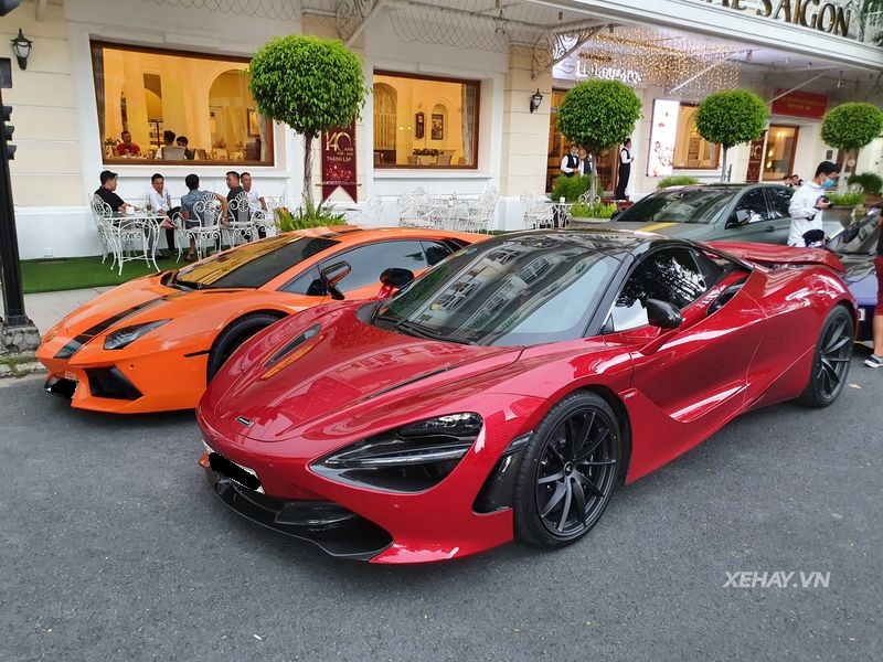 Sài Gòn: Bộ tứ McLaren 720S và Lamborghini Aventador gặp mặt - 6 Sài Gòn: Bộ tứ McLaren 720S và Lamborghini Aventador gặp mặt - 6