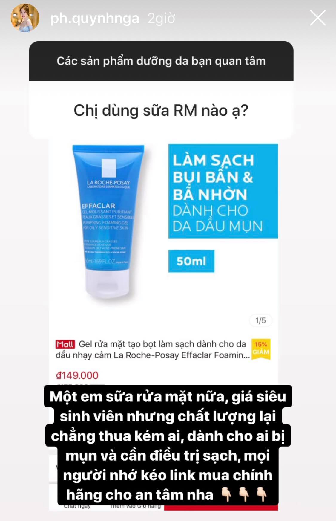 Nàng 'tiểu tam' hot nhất điện ảnh Việt khoe mặt mộc láng mịn ở tuổi 32: Gia tài skin care chính là 10 sản phẩm giá dưới 400k - 4 Nàng 'tiểu tam' hot nhất điện ảnh Việt khoe mặt mộc láng mịn ở tuổi 32: Gia tài skin care chính là 10 sản phẩm giá dưới 400k - 4