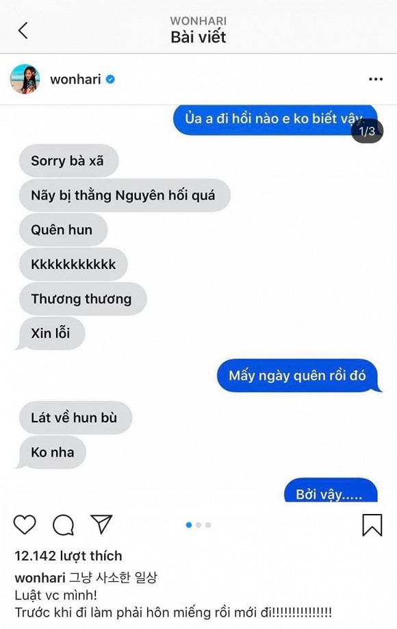 Hari Won tiết lộ quy tắc bất di bất dịch với Trấn Thành, giúp cho tình cảm vợ chồng luôn mặn nồng Hari Won tiết lộ quy tắc bất di bất dịch với Trấn Thành, giúp cho tình cảm vợ chồng luôn mặn nồng