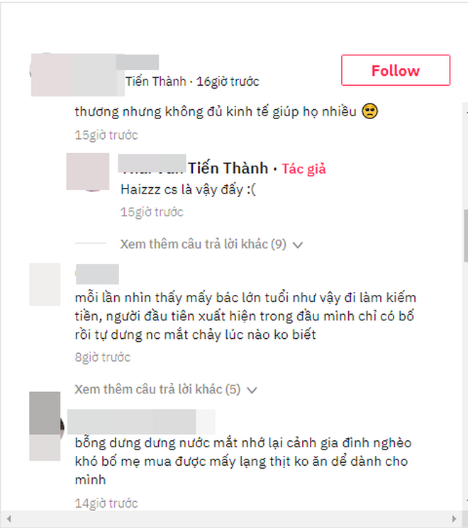 Cụ ông bán hàng rong đứng nép 1 góc bàn bốc đồ ăn và câu chuyện phía sau được đầu bếp tiết lộ gây xúc động mạnh - 2 Cụ ông bán hàng rong đứng nép 1 góc bàn bốc đồ ăn và câu chuyện phía sau được đầu bếp tiết lộ gây xúc động mạnh - 2
