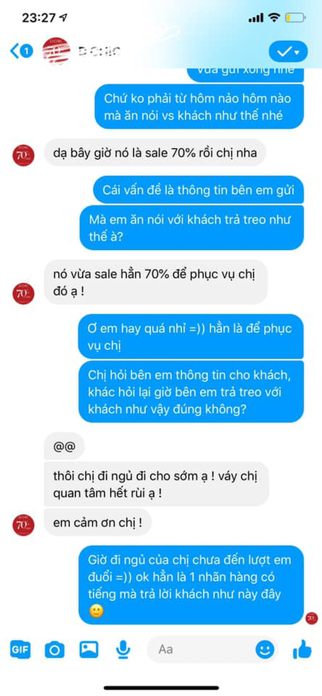 Một hãng thời trang cao cấp Hà Nội bị tố xử tệ với khách: Admin trả treo 'Giảm 70% chưa đủ rẻ?', đuổi khách 'ngủ đi cho sớm', quà xin lỗi là bánh trung thu kèm giấy ăn vò nát và tóc Một hãng thời trang cao cấp Hà Nội bị tố xử tệ với khách: Admin trả treo 'Giảm 70% chưa đủ rẻ?', đuổi khách 'ngủ đi cho sớm', quà xin lỗi là bánh trung thu kèm giấy ăn vò nát và tóc