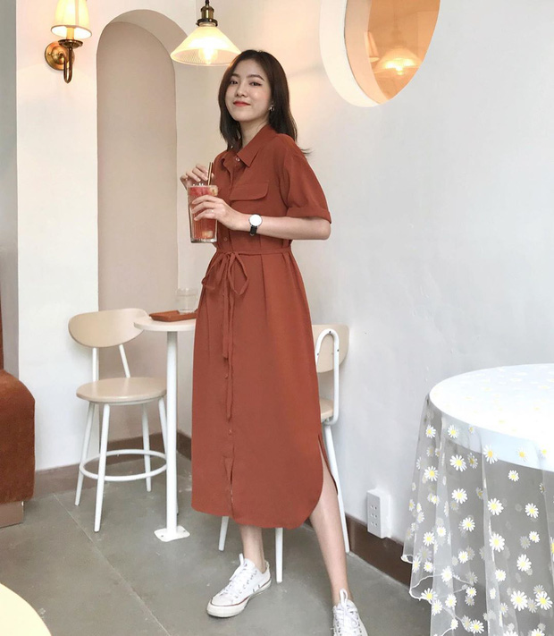 Mùa này cứ sắm váy sơ mi để diện là 'auto' được khen, đi làm hay đi chơi đều xinh bá cháy - 14 Mùa này cứ sắm váy sơ mi để diện là 'auto' được khen, đi làm hay đi chơi đều xinh bá cháy - 14