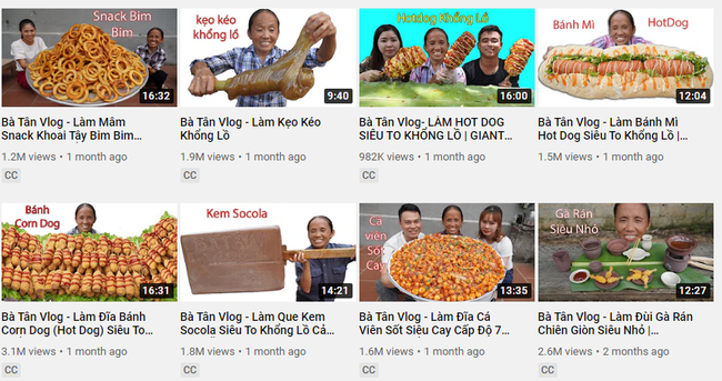 Kênh Bà Tân Vlog đạt 4 triệu follow trên YouTube sau hơn 1 năm ra mắt, ai cũng choáng khi nhìn lại loạt thành tích 'khủng' của bà mẹ nông dân - 2 Kênh Bà Tân Vlog đạt 4 triệu follow trên YouTube sau hơn 1 năm ra mắt, ai cũng choáng khi nhìn lại loạt thành tích 'khủng' của bà mẹ nông dân - 2