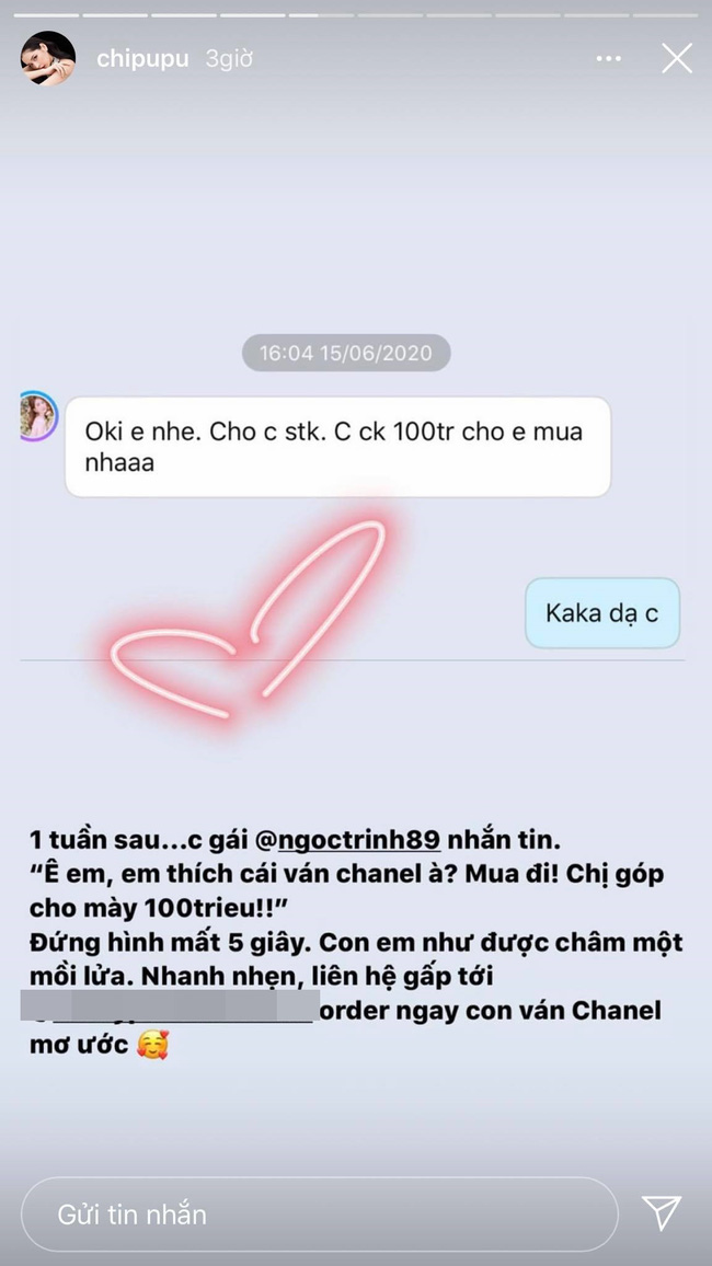 Ngọc Trinh và những lần vung tiền không tiếc tay vì bạn bè: Cho NTK Đỗ Long tiền mua nhà, tặng Chi Pu quà gì mà lên đến cả trăm triệu đồng? - 3 Ngọc Trinh và những lần vung tiền không tiếc tay vì bạn bè: Cho NTK Đỗ Long tiền mua nhà, tặng Chi Pu quà gì mà lên đến cả trăm triệu đồng? - 3