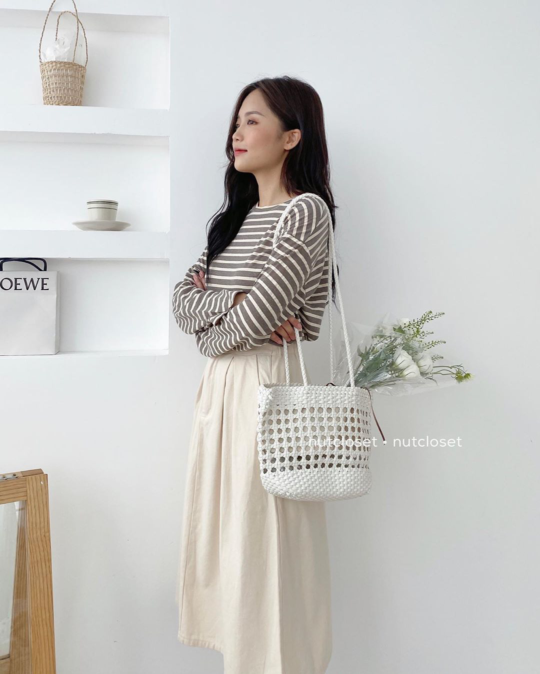 6 chiêu mix đồ siêu xinh với chân váy dài kèm địa chỉ mua để chị em tậu ngay và luôn - 5 6 chiêu mix đồ siêu xinh với chân váy dài kèm địa chỉ mua để chị em tậu ngay và luôn - 5