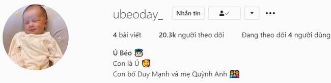 Duy Mạnh tung ảnh góc nghiêng thần thánh của con trai lên mạng xã hội khiến dân tình phát sốt - 1 Duy Mạnh tung ảnh góc nghiêng thần thánh của con trai lên mạng xã hội khiến dân tình phát sốt - 1