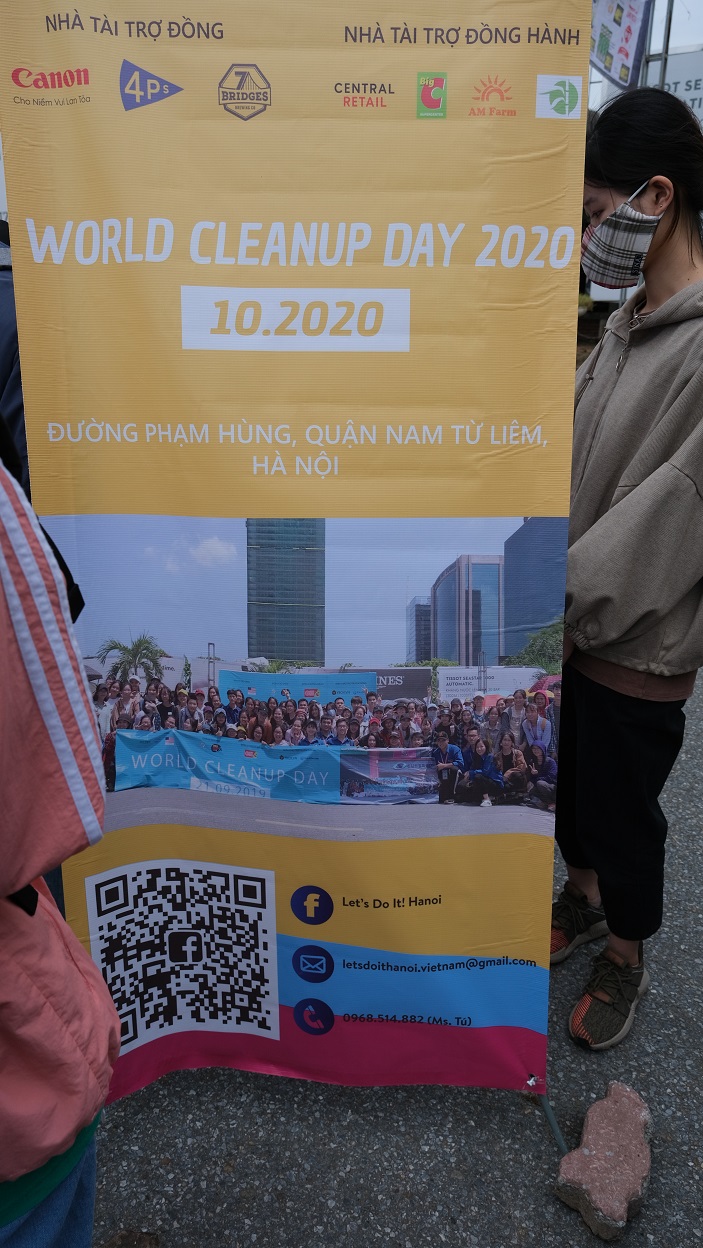 'World Cleanup Day 2020 - Ngày làm sạch thế giới' diễn ra với sự tham gia của hàng trăm sinh viên tại Hà Nội 'World Cleanup Day 2020 - Ngày làm sạch thế giới' diễn ra với sự tham gia của hàng trăm sinh viên tại Hà Nội