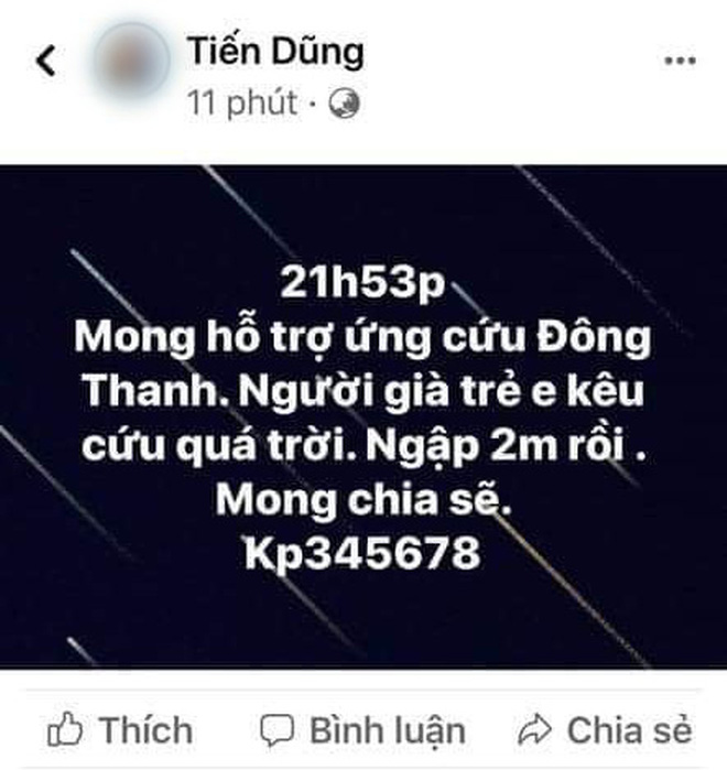 Nhiều người dân Quảng Trị đồng loạt lên mạng kêu cứu khi lũ bất ngờ lên nhanh trong đêm - 9 Nhiều người dân Quảng Trị đồng loạt lên mạng kêu cứu khi lũ bất ngờ lên nhanh trong đêm - 9