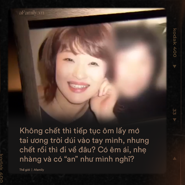 'Cô ấy chọn an tử' - Câu chuyện làm hàng triệu người nhói tim về hành trình tìm kiếm cái chết của người phụ nữ Nhật Bản tuyệt vọng vì căn bệnh quái ác 'Cô ấy chọn an tử' - Câu chuyện làm hàng triệu người nhói tim về hành trình tìm kiếm cái chết của người phụ nữ Nhật Bản tuyệt vọng vì căn bệnh quái ác