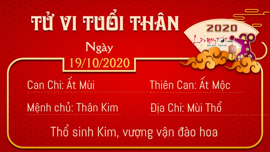 Tử vi thứ 2 ngày 19/10/2020 của 12 con giáp: Mùi phát tài, Dần tranh chấp - 8 Tử vi thứ 2 ngày 19/10/2020 của 12 con giáp: Mùi phát tài, Dần tranh chấp - 8