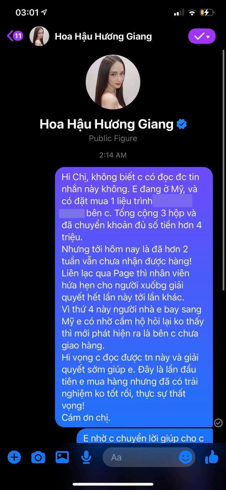 Ngọc Trinh, Hương Giang bị 'chỉ mặt điểm tên' vì công ty đã nhận tiền nhưng không chịu gửi sản phẩm cho khách hàng - 5 Ngọc Trinh, Hương Giang bị 'chỉ mặt điểm tên' vì công ty đã nhận tiền nhưng không chịu gửi sản phẩm cho khách hàng - 5