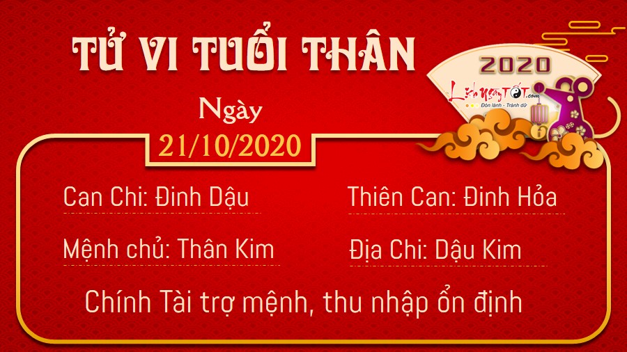Tử vi thứ 4 ngày 21/10/2020 của 12 con giáp: Sửu có Thần Tài ghé thăm, Tị bị Kiếp Tài giáng mệnh - 8 Tử vi thứ 4 ngày 21/10/2020 của 12 con giáp: Sửu có Thần Tài ghé thăm, Tị bị Kiếp Tài giáng mệnh - 8