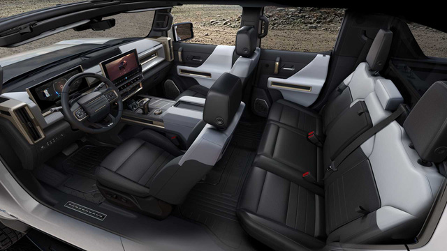 Hummer chính thức trở lại: Kiểu dáng bán tải, động cơ 1.000 mã lực, sạc nhanh như điện thoại - 6 Hummer chính thức trở lại: Kiểu dáng bán tải, động cơ 1.000 mã lực, sạc nhanh như điện thoại - 6
